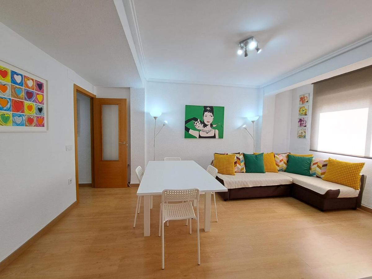 Centrico Apartamento En Valencia Proximo Parada De Metro Angel Guimera Zewnętrze zdjęcie